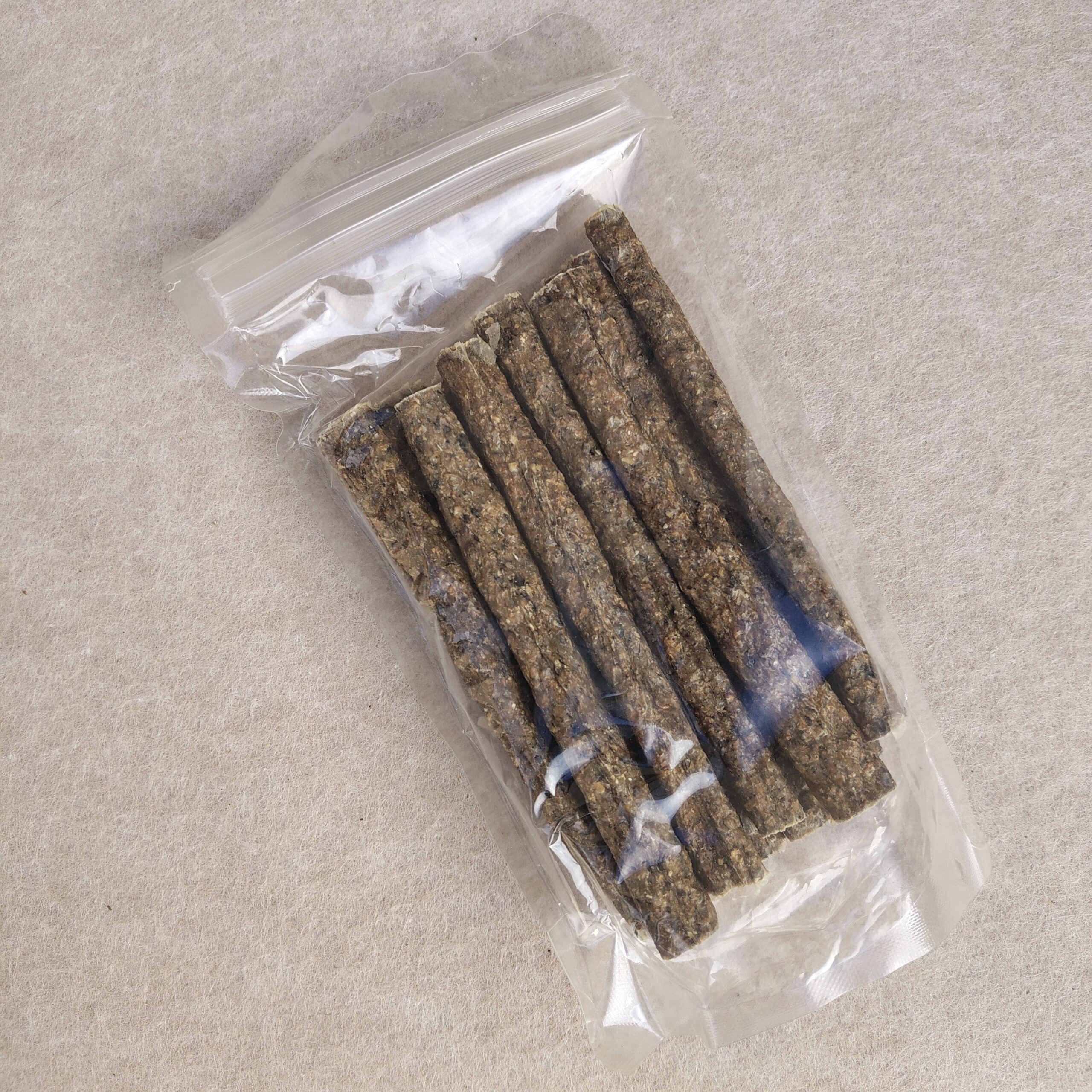 Bâtonnets de cabillaud naturels pour chien, friandise de mastication